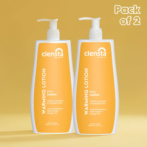Warming Body Lotion With Ginger Oil, Shea Butter