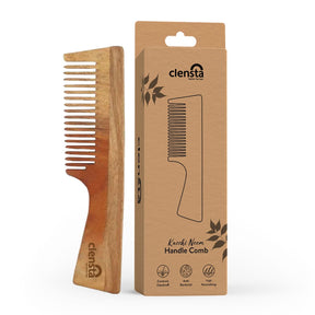 Kacchi Neem Handle Comb