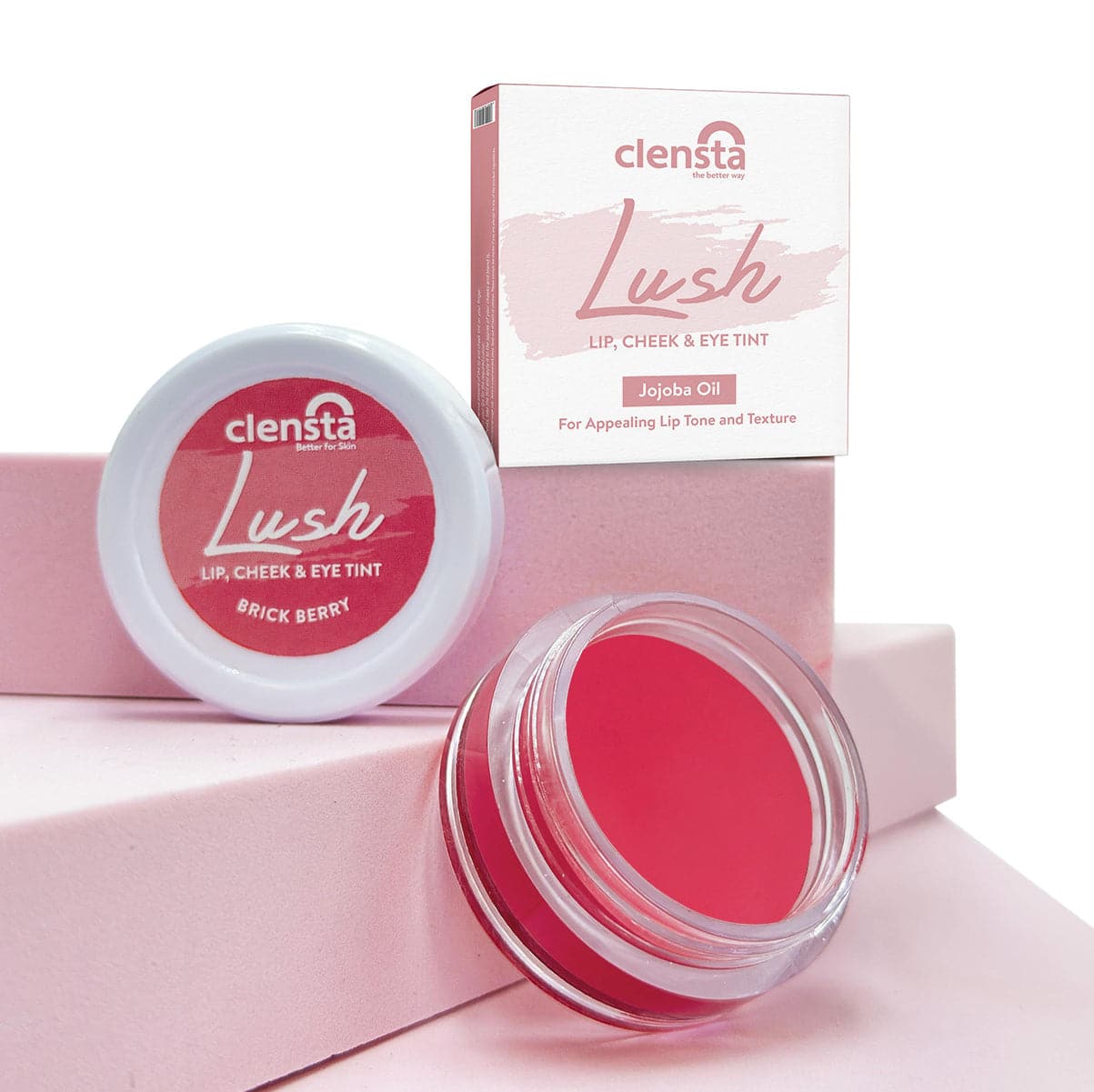 Lush Lip, Cheek & Eye Tint - Brick Berry